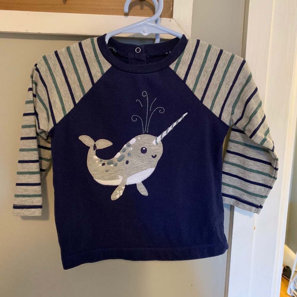 Hatley narwhal shirt